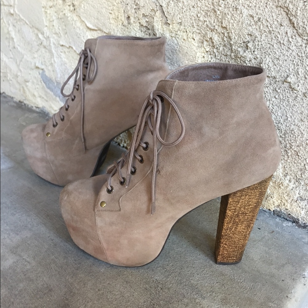 Jeffrey Cambell Lita Brown Suede